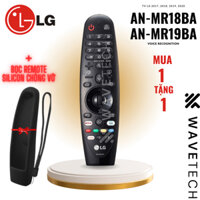(Tặng vỏ bọc silicon) Điều khiển LG Magic Remote AN-MR19BA cho smart tivi LG 2019 ( Remote thông minh - Hàng hãng)