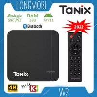 Tanix W2 Android Tv Box ATV 11, Wifi 5G, Bluetooth 4.1