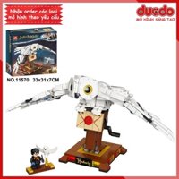 TANK 11570 Lắp ghép cú tuyết Hedwig Harry Potter - Đồ chơi Xếp hình Mô hình 75979 BLA LRI