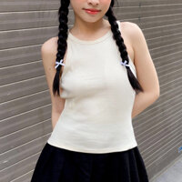 Tank Top - Áo thun ba lỗ nữ chất thun gân co giãn | Clarisse Label