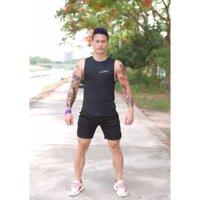 Tanktops nam LVFT logo thêu basic sang trọng
