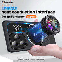 Tanpaile- Dành Cho Ốp Lưng POCO F6 Chống Sốc Chơi Game Tản Nhiệt Ốp lưng Cho Redmi Turbo 3 Ốp Lưng Turbo3 POCO F6 PRO K70 PRO Vỏ Làm Mát Capa Funda 【 Nâng Cấp 】