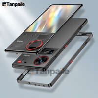 Tanpaile- Ốp Lưng Kim Loại Hợp Kim Nhôm Siêu Mỏng Sang Trọng Cho Nubia Z70 Ultra Z60 Z50 Ốp Lưng Kính Cường Lực Khóa Bao Funda Vỏ