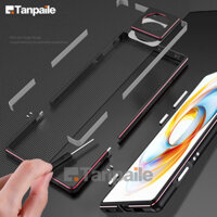 Tanpaile Sang Trọng Siêu Mỏng Hợp Kim Nhôm Ốp Lưng Kim Loại Cho ZTE Nubia Z70 Z60 Ultra Z50S Pro Z50 Z40 Z40s Z30 Z20 Ốp Lưng Khóa Capa Funda