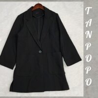 TANPOPO [2hand] Áo Khoác nữ dáng manto ngắn Size M ~L(AK 01)