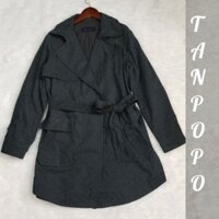 TANPOPO [2hand] Áo Khoác nữ dáng manto ngắn Size M ~ L (AK 06)