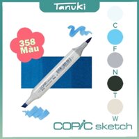 [TANUKI ART] Bút Marker Copic Sketch (Cây lẻ) Tông Xám - Neon Mã (C-F-N-T-W)