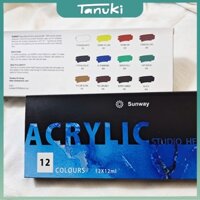 [TANUKI ART] Set Acrylic Sunway 12/18/24