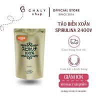 Tảo biển xoắn Spirulina túi 2400 viên Nhật Bản