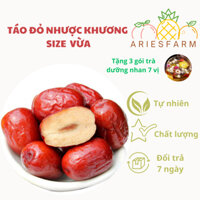 Táo đỏ Nhược Khương size vừa, tặng 3 gói trà dưỡng nhan 7 vị - gói 1kg