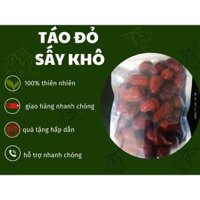 TÁO ĐỎ SẤY KHÔ, Táo Hòa Điền Tân Cương Hảo Hạng thịt chắc dẻo thơm trái loại to 80-90 quả/kg