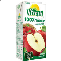 Táo ép- VFresh hộp 1L