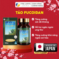 Tảo Fucoidan Nhật Nội Địa Cân Bằng Hệ Miễn Dịch FINE JAPAN Lọ 198 Viên