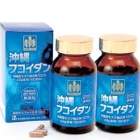 Tảo Fucoidan Okinawa Kanehide Bio xanh hỗ trợ ung thư Hộp 180 viên Nhật Bản