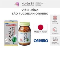 Tảo Fucoidan Orihiro Tăng Cường Sức Đề Kháng Phòng Chống Ung Thư Hộp 90 Viên