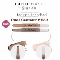 Tạo Khối + Highlight Dạng Kem Too Cool For School Dual Contour Stick