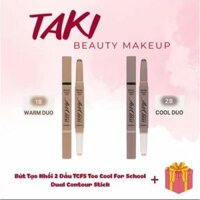 Tạo Khối + Highlight Dạng Kem Too Cool Dual Contour Stick