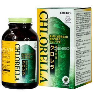 Tảo lục Orihiro Clean Chlorella 1400 viên