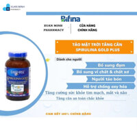 Tảo mặt trời Spirulina Gold - dành cho người tăng cân, ăn uống hấp thu kém, chán ăn , người bị suy giảm hệ miễn dịch