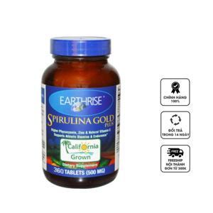 Viên uống Tảo Mặt Trời Spirulina tự nhiên Gold PLus (360 viên/ hộp)