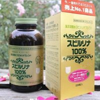 Tảo Nhật, Tảo Xoắn Nhật, Tảo Vàng, Tảo Spirulina Nội Địa Nhật Bản Hộp 2200 Viên