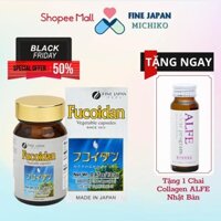 Tảo Okinawa Fucoidan Xanh Fine Japan Fucoidan Nhật Bản 30 Viên