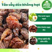 Táo sấy dẻo không hạt túi 500G - H2farm - Snack Food - Ăn vặt - Ngọt