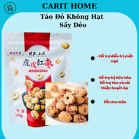 Táo Sấy Dẻo Thơm Ngon, Táo Sấy Không Hạt, Không Chất Bảo Quản Bảo Vệ Sức Khỏe, Túi 160gram