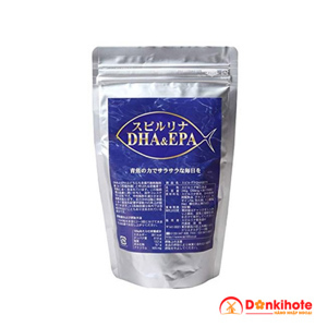 Tảo Spirulina DHA & EPA - bổ mắt, bổ não, giảm cholesterol, mỡ máu
