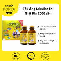 Tảo vàng Spirulina EX Nhật Bản hộp 2000 viên