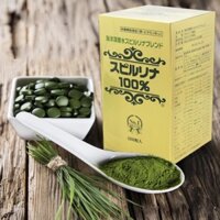 Tảo xoắn  Spirulina 2200 viên Nhật Bản