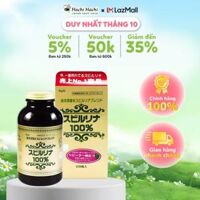 Tảo xoắn Spirulina Japan Algae kết hợp 5% tảo nước biển sâu, bổ sung dinh dưỡng 2200 viên - Hachi Hachi Japan Shop