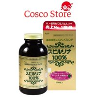 Tảo xoắn tem đỏ Spirulina Nhật Bản 2200 viên Đắp Mặt Nạ và Uống
