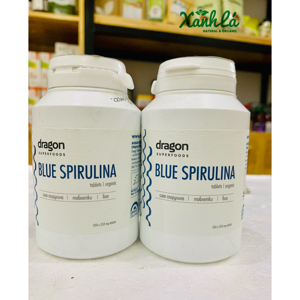Tảo xoắn xanh Spirulina Nhật Bản 2400v