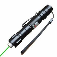 Taolao867 hàng không hợp kim nhôm Laser con trỏ hoạt động ngoài trời dụng cụ an toàn công suất cao màu xanh lá cây bút con trỏ Đèn pin sạc 18650 pin Mũ Sao tầm xa chùm tại chỗ