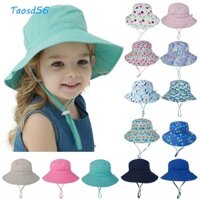 Taos 2 Chiếc Mũ Xô Mùa Hè Cho 0-8 Năm Rộng Vành Bé Trai Bé Gái Cổ Tai Mũ Đi Biển