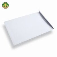 Tập 100 chiếc phong bì trắng khổ A4 - nguyên liệu giấy ngoại ĐL 120, loại dày đẹp