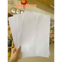Tập 100 Chiếc Phong Bì Trắng Khổ A4 ĐL120gsm - Hàng Đẹp, Dày Dặn