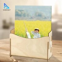 Tạp Chí Giá Để Bàn Người Tổ Chức Tờ rơi Sáng Tạo Đứng Kệ Chắc Chắn Bằng Gỗ Giá Đỡ Brochure Hiển Thị Đứng Cho Văn Phòng Nhà