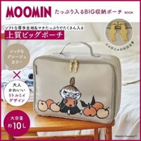 Tạp Chí Nhật Bản Phụ Kiện Hoạt Hình Dễ Thương Vui Nhộn Moomin Yamei Di Động Dung Tích Lớn Du Lịch Túi Bảo Quản Mỹ Phẩm