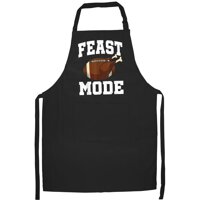 Tạp Dề Làm Bếp In Hình Feast Mode Football Turkey Funny Thanksgiving Gift- Hàng Cao Cấp