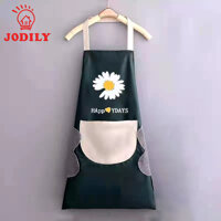 Tạp Dề Polime Không Thấm Nước, Sạch Sẽ Cute Jodily  - Hình Hoa Cúc