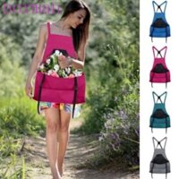 Tạp dề thu hoạch NORMAN, Tạp dề làm vườn phát hành nhanh bằng vải bền, Túi Kangaroo Bảo quản rau củ Dây đeo có thể điều chỉnh đa năng Túi hái trái cây Dụng cụ làm việc