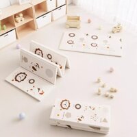 Tập Đi Cho Bé Có Thể Cấp Lại,Thảm Gấp Gọn Cao Cấp Dày 2cm, Thảm Xốp XPE Êm Ái Chống Trơn Trượt An Toàn Cho Bé Tập Bò