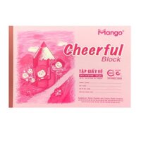 Tập Giấy Vẽ A4 Mango Cheerful Block