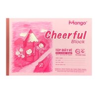 Tập Giấy Vẽ A4 Mango Cheerful Block
