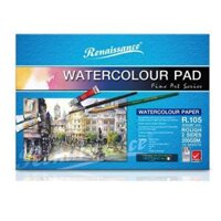 Tập giấy vẽ phác thảo A3A4A6 200gsm Renaissance R-105 tập 15 tờ Thái Lan - A3