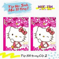 TẬP GIBOOK – HELLO KITTY 100 TRANG 80GSM DÀNH CHO HỌC SINH CẤP 2