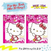 TẬP Gibook – Hello Kitty 200 TRANG 80GSM DÀNH CHO HỌC SINH CẤP 2-3