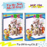 TẬP HOÀ BÌNH – ABC 100 TRANG 80GSM DÀNH CHO HỌC SINH CẤP 2